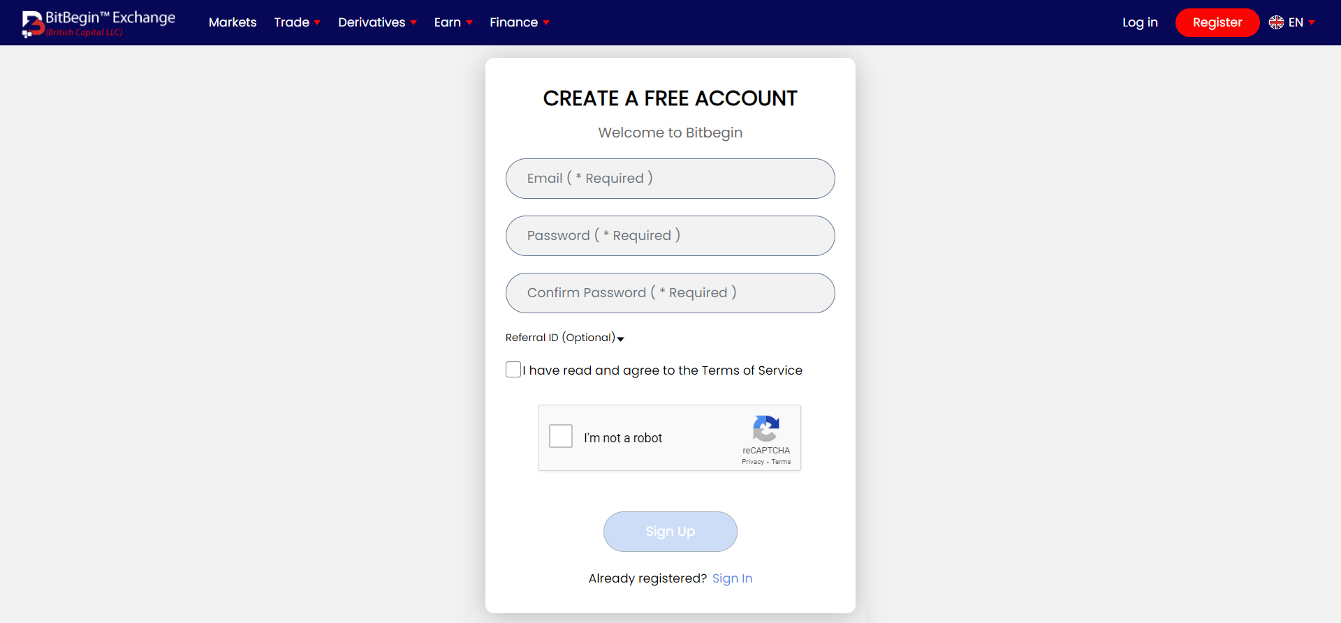 Bitbegin Exchange | Cryptocurrency Exchange | Crypto Trading